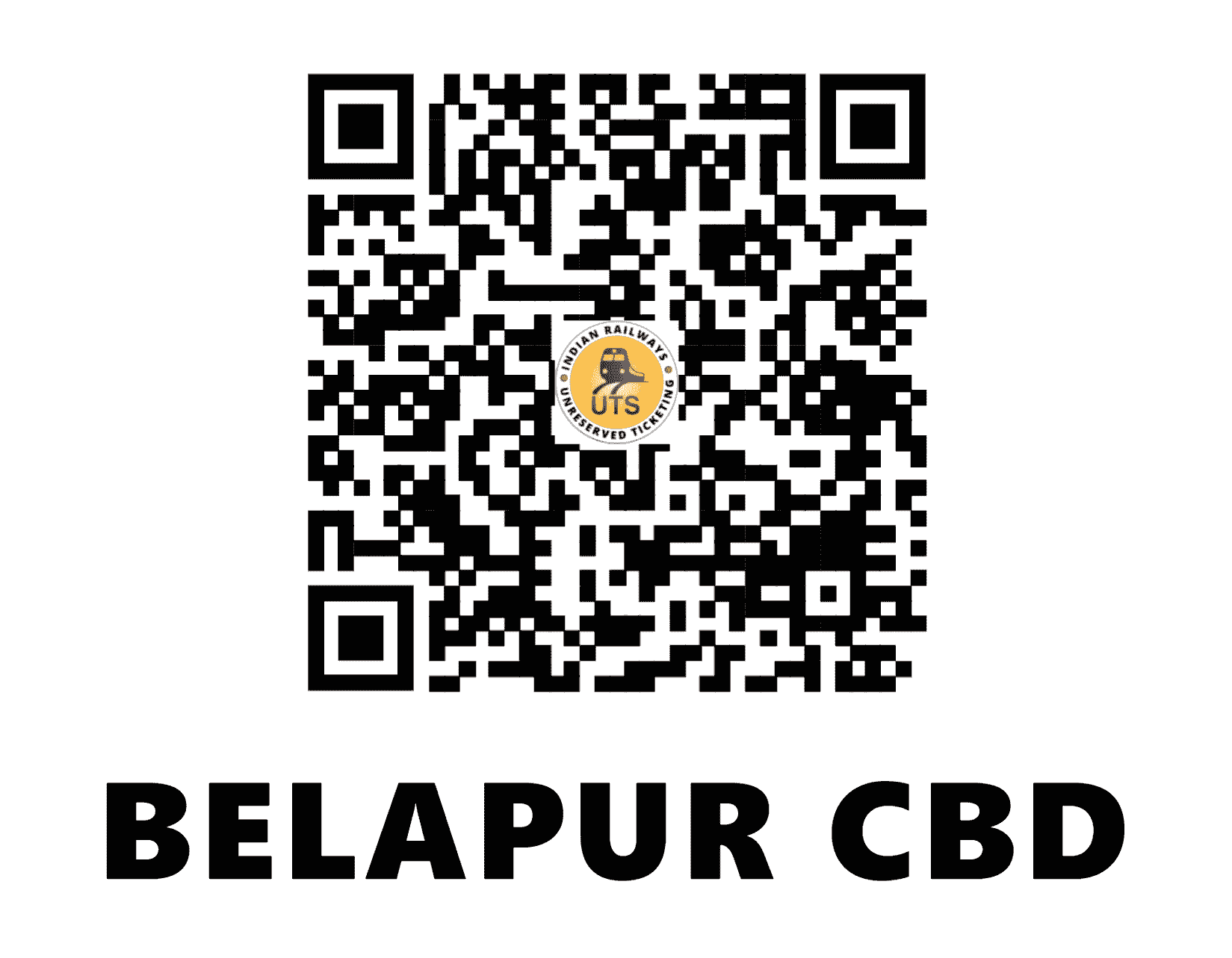 UTS QR Code for Belapur CBD - BEPR